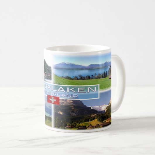 CH Schweiz - Interlaken - Thunersee - Thunersee Kaffeetasse (VorderseiteRechts)