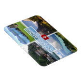 CH Schweiz - Interlaken - Thunersee - Thunersee Magnet (Rechte Seite)