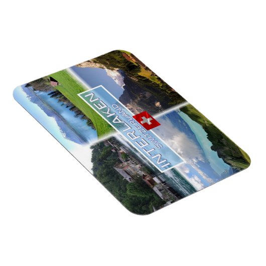 CH Schweiz - Interlaken - Thunersee - Thunersee Magnet (Rechte Seite)