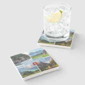 CH Schweiz - Interlaken - Thunersee - Thunersee Steinuntersetzer (Seitenansicht)