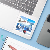 CH Schweiz - Jungfrau Bahn - Aufkleber (Laptop mit iPhone)