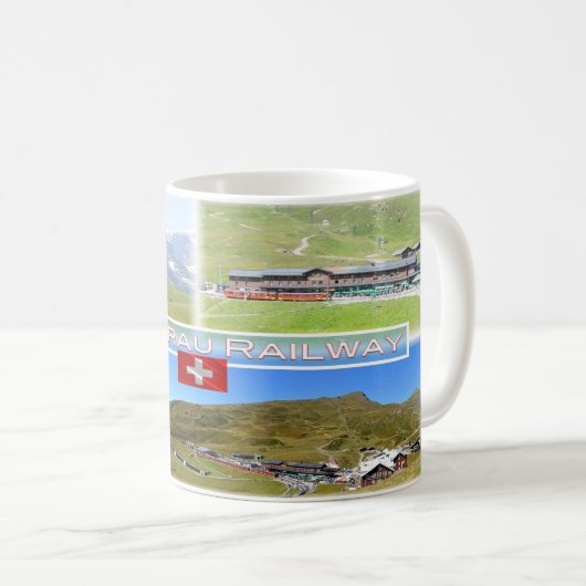 CH Schweiz - Jungfrau Bahn - Kaffeetasse (VorderseiteRechts)