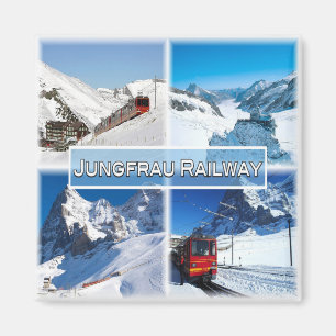 CH Schweiz - Jungfrau Bahn - Magnet