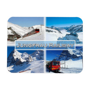 CH Schweiz - Jungfrau Bahn - Magnet
