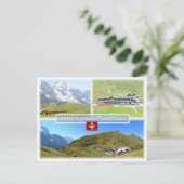 CH Schweiz - Jungfrau Bahn - Postkarte (Stehend Vorderseite)