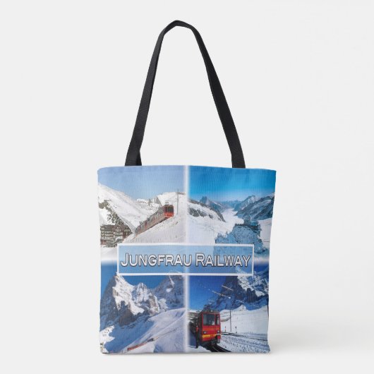 CH Schweiz - Jungfrau Bahn - Tasche (Rückseite)