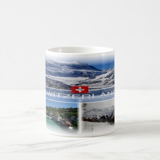 CH Schweiz - Kaffeetasse (Mittel)