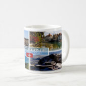 CH Schweiz - Luzern - Kapellbrücke - Altstadt Kaffeetasse (VorderseiteRechts)