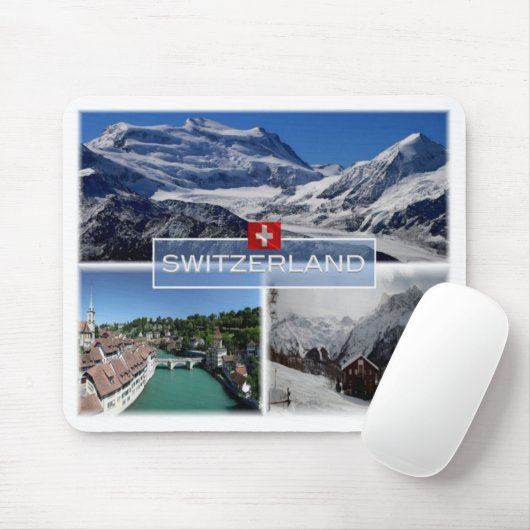 CH Schweiz - Mousepad (Mit Mouse)