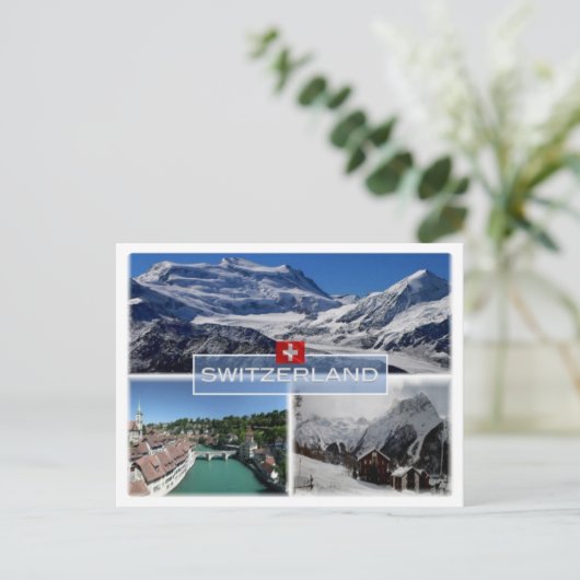 CH Schweiz - Postkarte (Stehend Vorderseite)