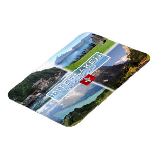 CH Switzerland - Interlaken - Lake Thun - Thunerse Magnet
