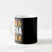 Cha Cha Cha Dancer Tanz Kubanischer Tanz Kaffeetasse (Vorderseite Links)