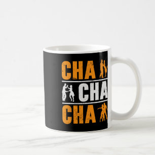 Cha Cha Cha Dancer Tanz Kubanischer Tanz Kaffeetasse