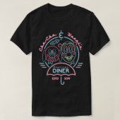 Cha Cha Hazel Diner Neon Umbrella Signa Comic Book T-Shirt (Design vorne)