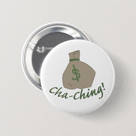 Cha-ching-Bag Button (Vorne & Hinten)