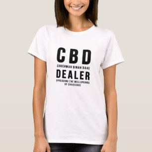 Chabad Cbd Händler verbreiten jüdische Wellfedern T-Shirt