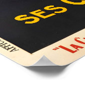 Chablis-Essen und Trinken Poster von Leonetto (Ecke)