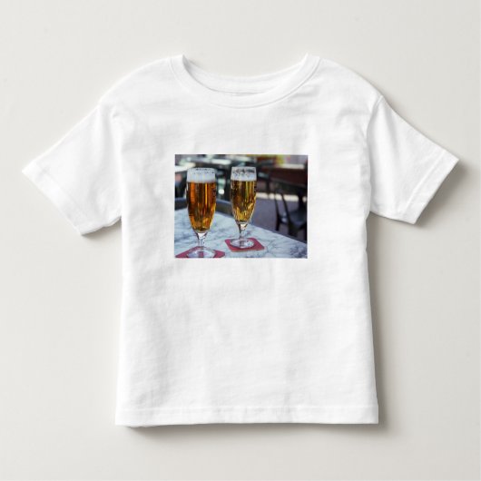 Chablis zwei coole Biere bei 42 Grad heißem Sommer Kleinkind T-shirt (Vorderseite)