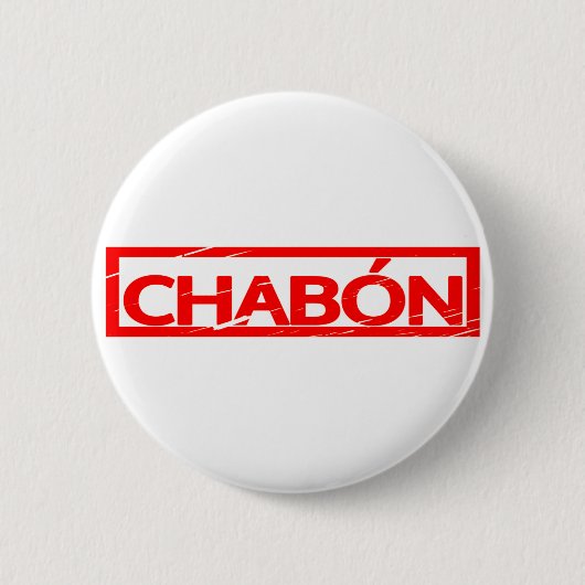 Chabón-Briefmarke Button (Vorderseite)