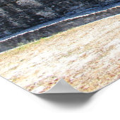 Chaccoben Mayan Pyramid Poster (Ecke)