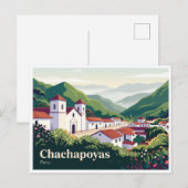 Chachapoyas Peru Postkarte (Vorne/Hinten)