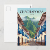 Chachapoyas Peru Postkarte (Vorne/Hinten)