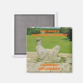 CHACMOOL CHAC MOOL SOUVENIR MAGNET MEXICO REISE (Vorderseite/Rückseite)