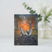 Chacmool Postkarte (Stehend Vorderseite)