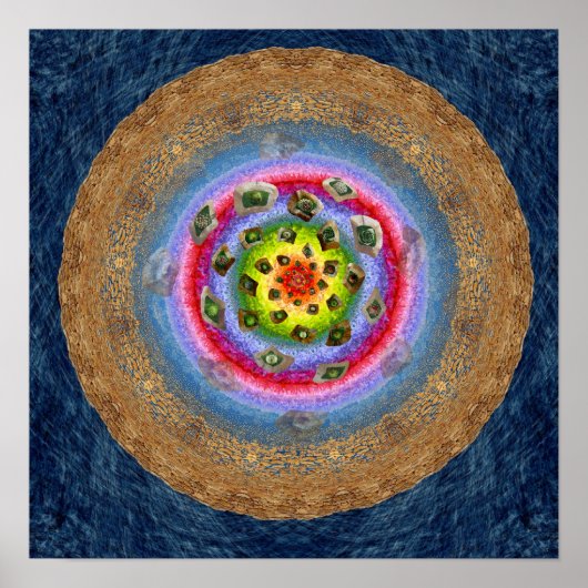 Chaco: Blendendes Erdposter 15 x 15 Poster (Vorne)