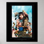 Chaco Blue Poster (Vorne)