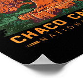 Chaco-Canyon-Nationalpark Poster (Ecke)