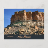 Chaco Canyon New Mexico Postkarte (Vorderseite)