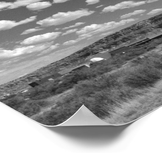 Chaco Canyon Observatory Poster (Ecke)