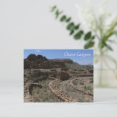 Chaco Canyon Postcard Postkarte (Stehend Vorderseite)