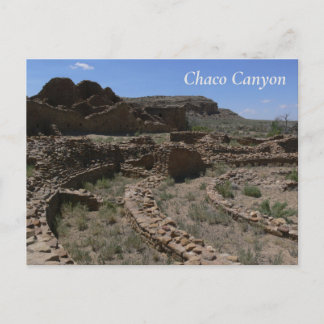 Chaco Canyon Postcard Postkarte
