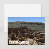 Chaco Canyon Postcard Postkarte (Vorne/Hinten)