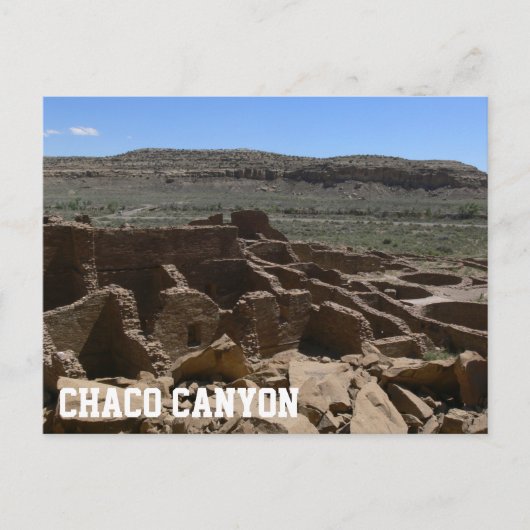 Chaco Canyon Postcard Postkarte (Vorderseite)