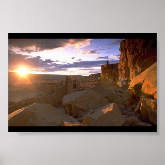 Chaco Canyon Poster (Vorne)