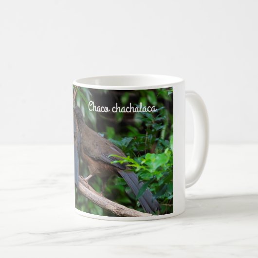 Chaco chachalaca kaffeetasse (VorderseiteRechts)
