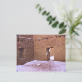 Chaco Kultur-nationaler historischer Park Postkarte (Stehend Vorderseite)