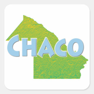 Chaco Quadratischer Aufkleber