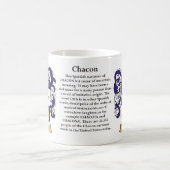 Chacon, der Ursprung, die Bedeutung und die Kaffeetasse (Mittel)