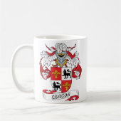 Chacon Familienwappen Kaffeetasse (Links)
