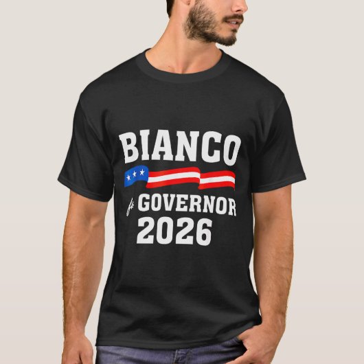 Chad Bianco For Governor Of California 2026 T-Shirt (Vorderseite)