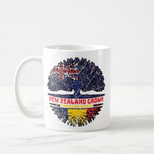 Chad Chadian New Zealander New Zealand Tree Roots Kaffeetasse