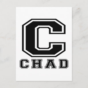 Chad Designs Postkarte