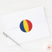 Chad Fisheye Flag Sticker (Umschlag)