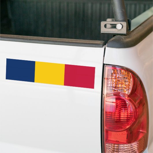 Chad Flag Autoaufkleber (Auf Lkw)