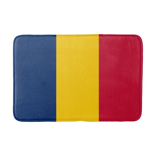 Chad Flag Badematte (Vorderseite)