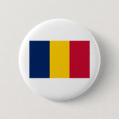Chad Flag Button (Vorderseite)